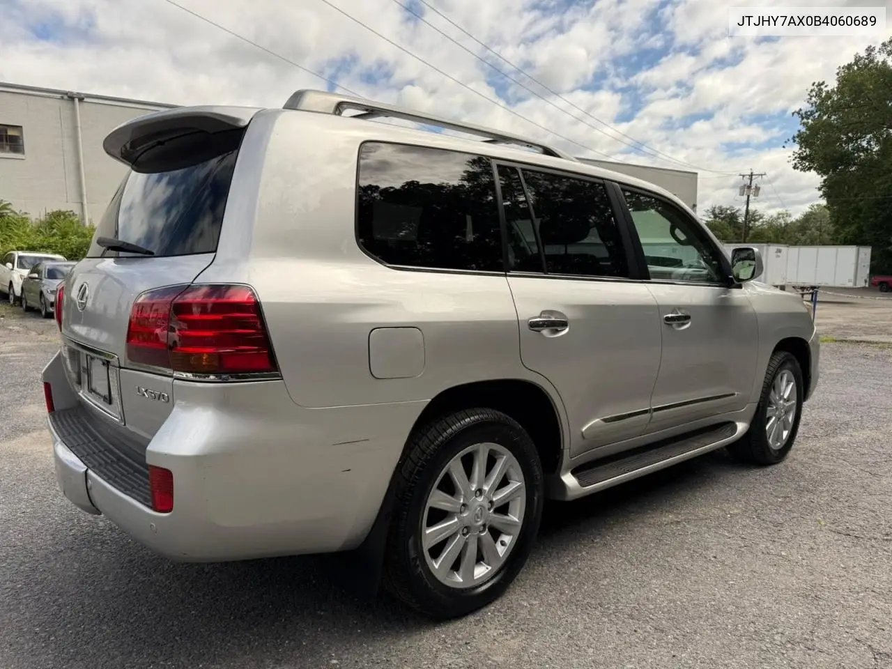 2011 Lexus Lx 570 VIN: JTJHY7AX0B4060689 Lot: 62136305