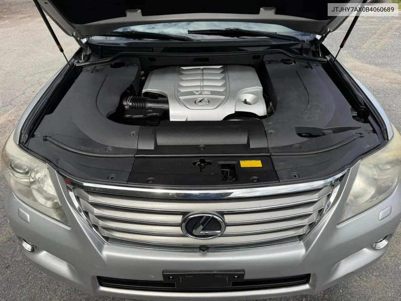 2011 Lexus Lx 570 VIN: JTJHY7AX0B4060689 Lot: 62136305