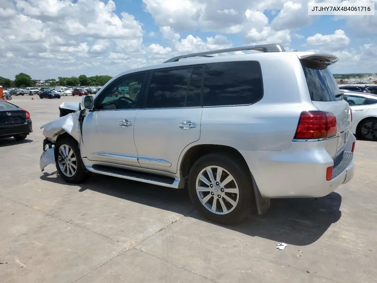 2011 Lexus Lx 570 VIN: JTJHY7AX4B4061716 Lot: 62327925