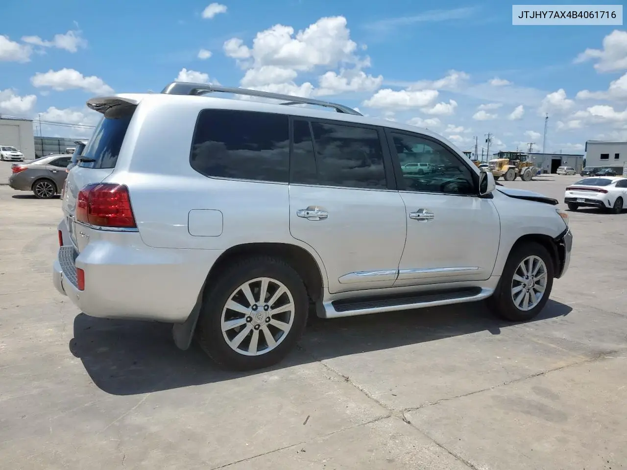 2011 Lexus Lx 570 VIN: JTJHY7AX4B4061716 Lot: 62327925