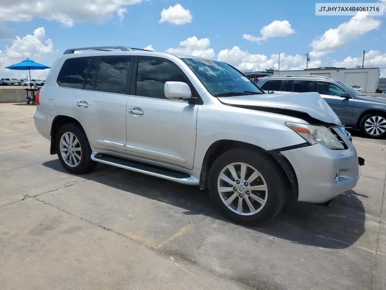 2011 Lexus Lx 570 VIN: JTJHY7AX4B4061716 Lot: 62327925