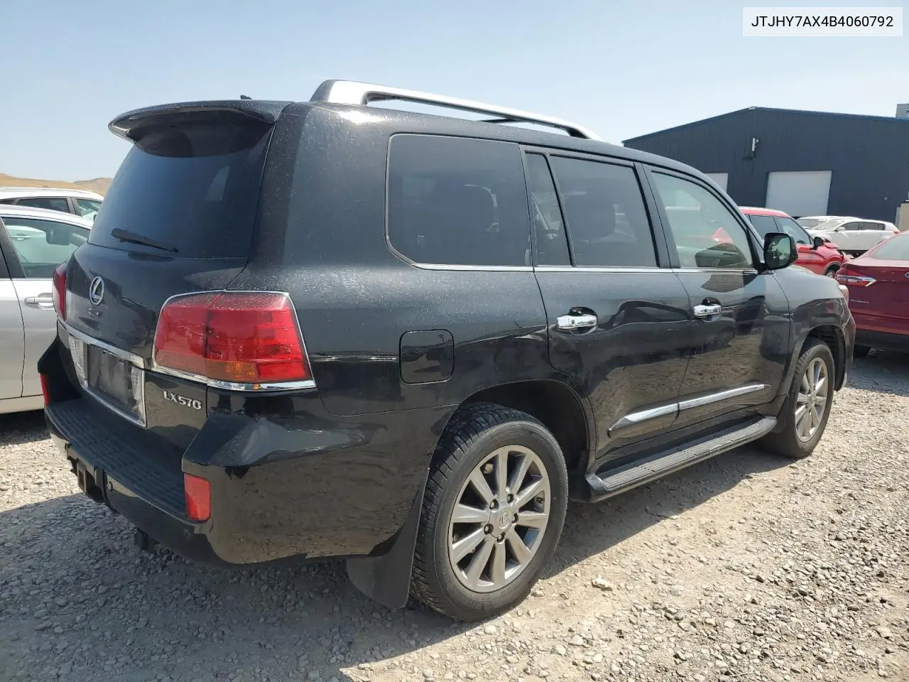 2011 Lexus Lx 570 VIN: JTJHY7AX4B4060792 Lot: 62511195