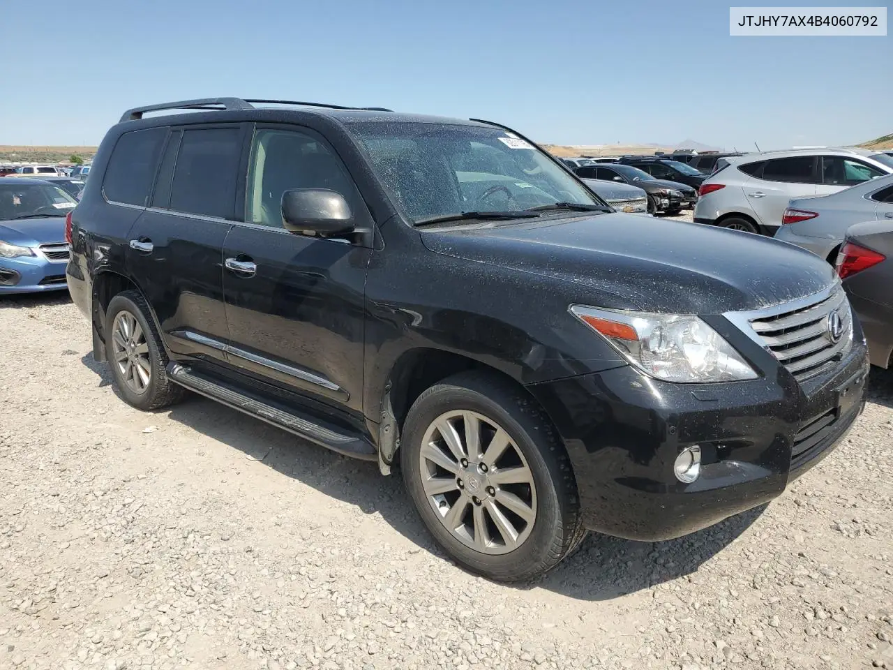 2011 Lexus Lx 570 VIN: JTJHY7AX4B4060792 Lot: 62511195