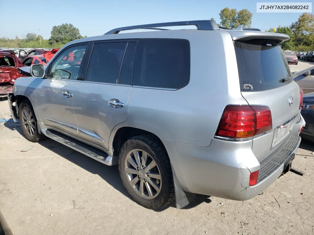2011 Lexus Lx 570 VIN: JTJHY7AX2B4082242 Lot: 75672554