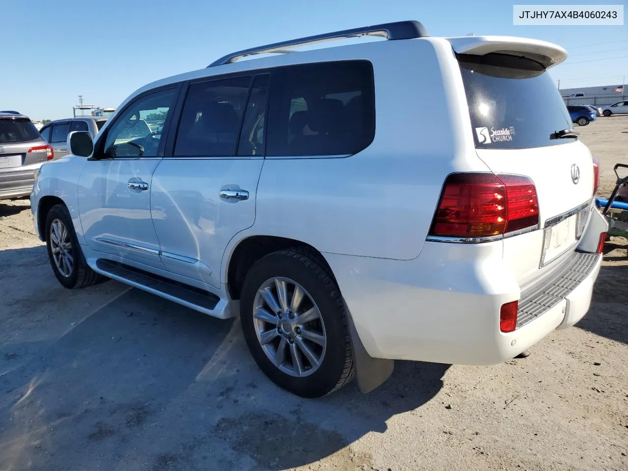 2011 Lexus Lx 570 VIN: JTJHY7AX4B4060243 Lot: 88865445