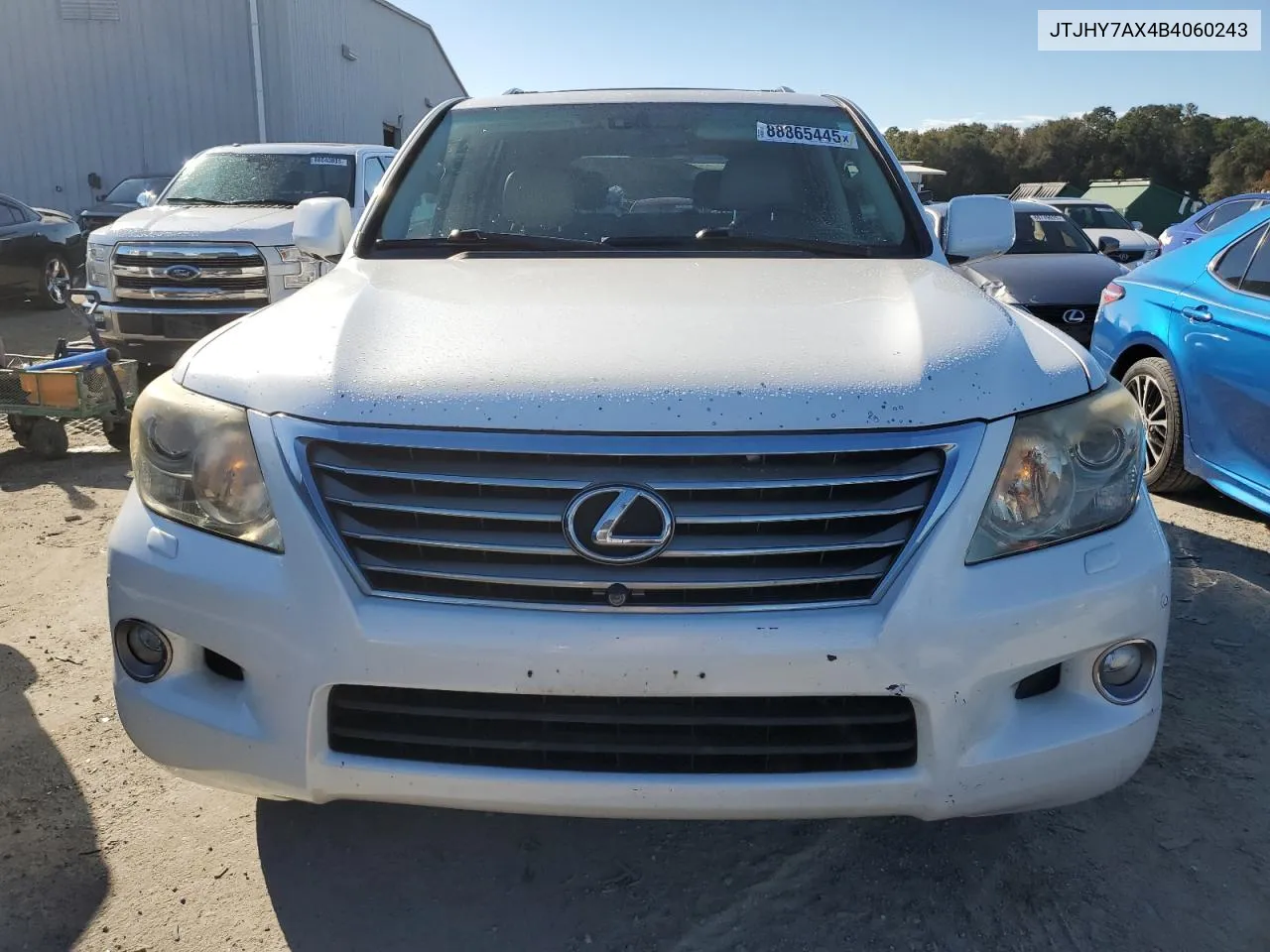 2011 Lexus Lx 570 VIN: JTJHY7AX4B4060243 Lot: 88865445