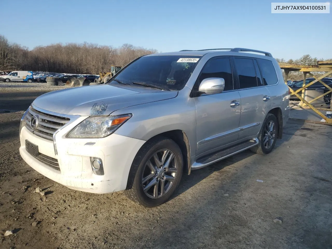 2013 Lexus Lx 570 VIN: JTJHY7AX9D4100531 Lot: 43138635