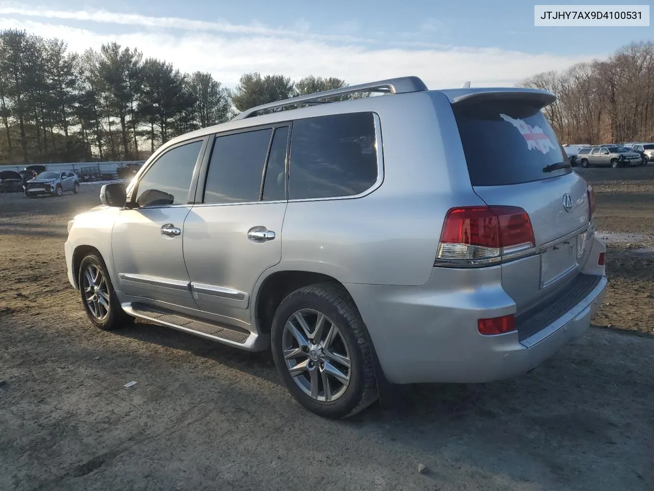 2013 Lexus Lx 570 VIN: JTJHY7AX9D4100531 Lot: 43138635