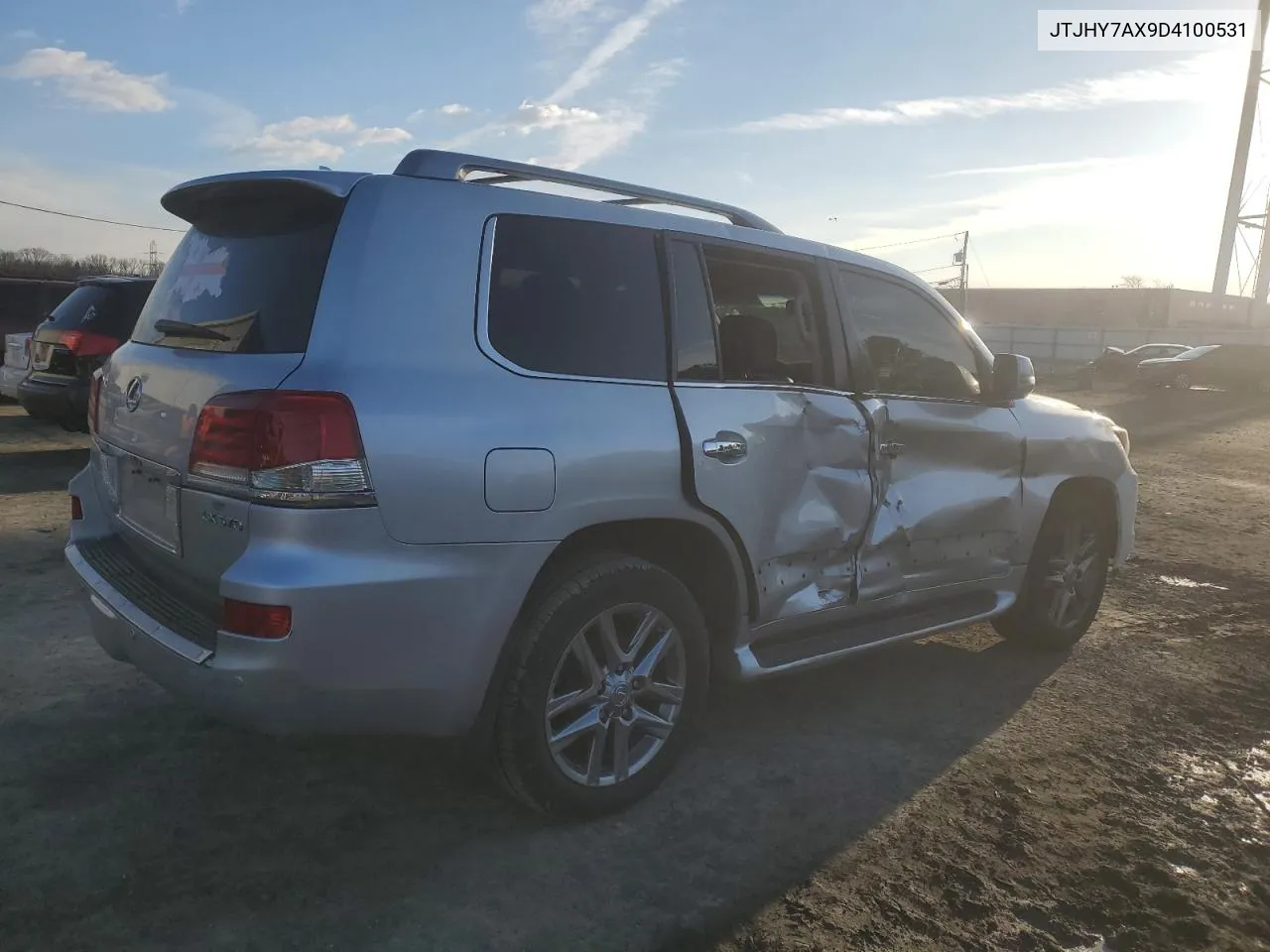 2013 Lexus Lx 570 VIN: JTJHY7AX9D4100531 Lot: 43138635