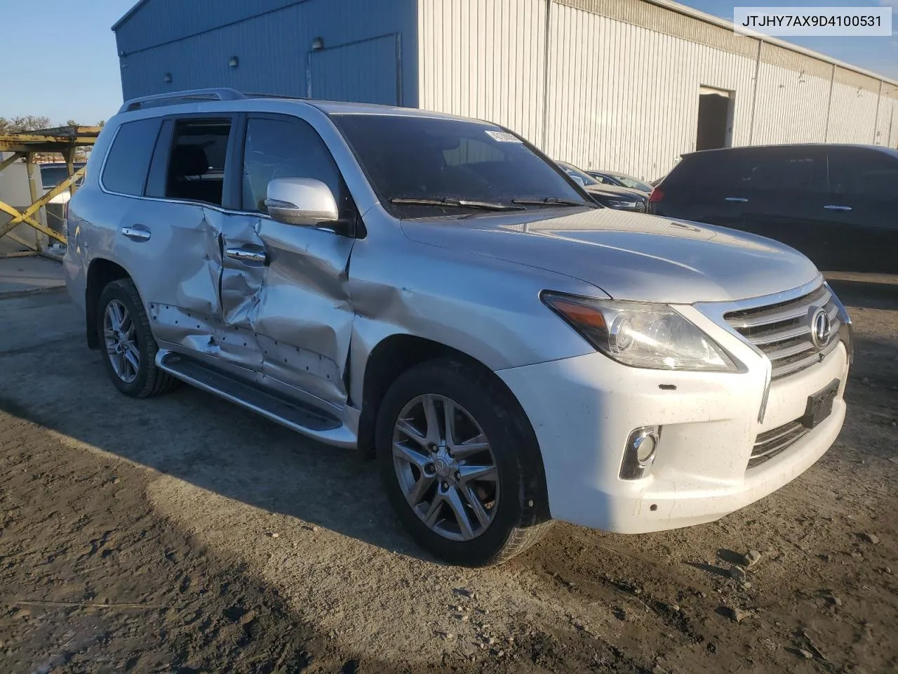 2013 Lexus Lx 570 VIN: JTJHY7AX9D4100531 Lot: 43138635