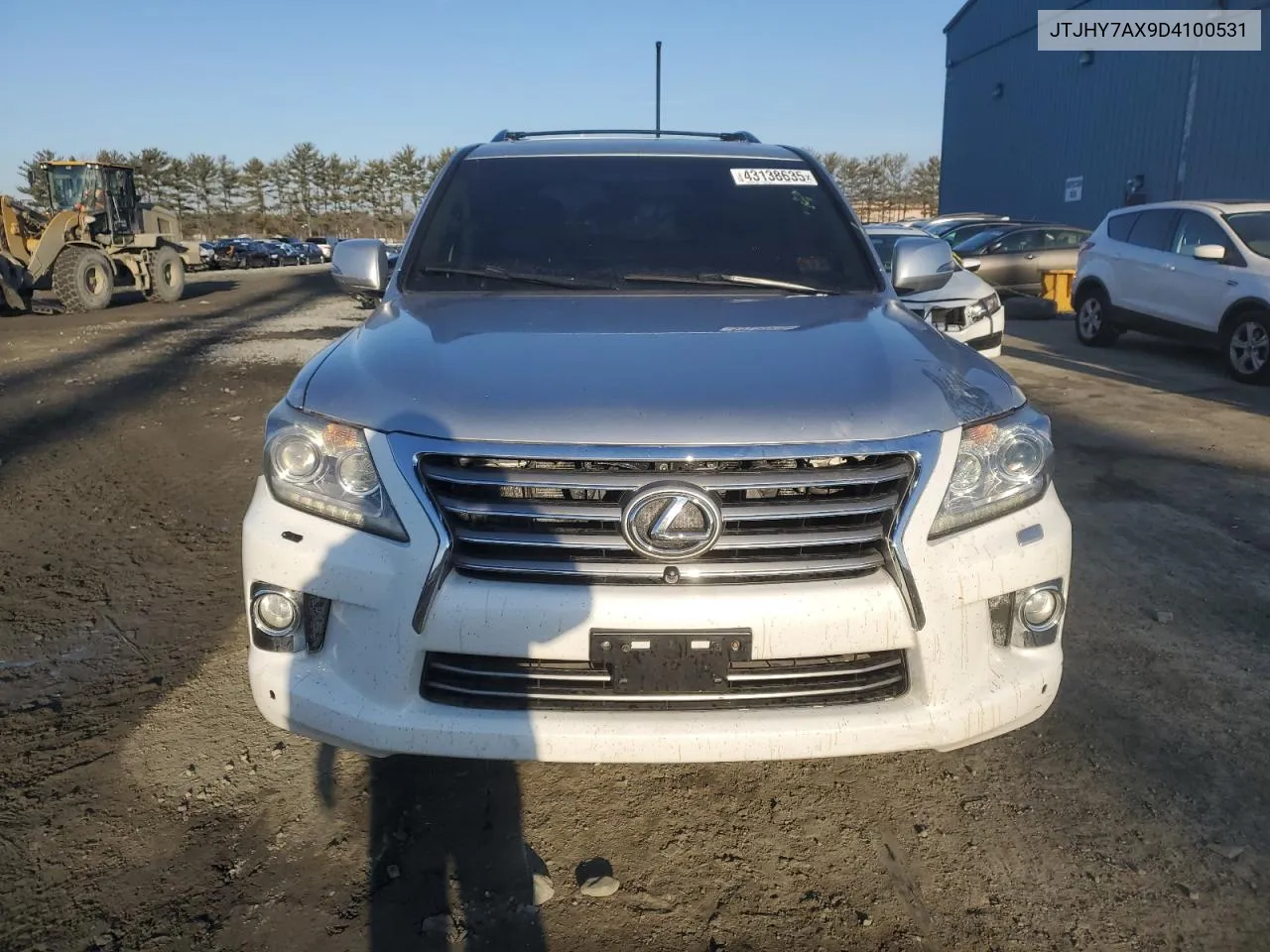 2013 Lexus Lx 570 VIN: JTJHY7AX9D4100531 Lot: 43138635