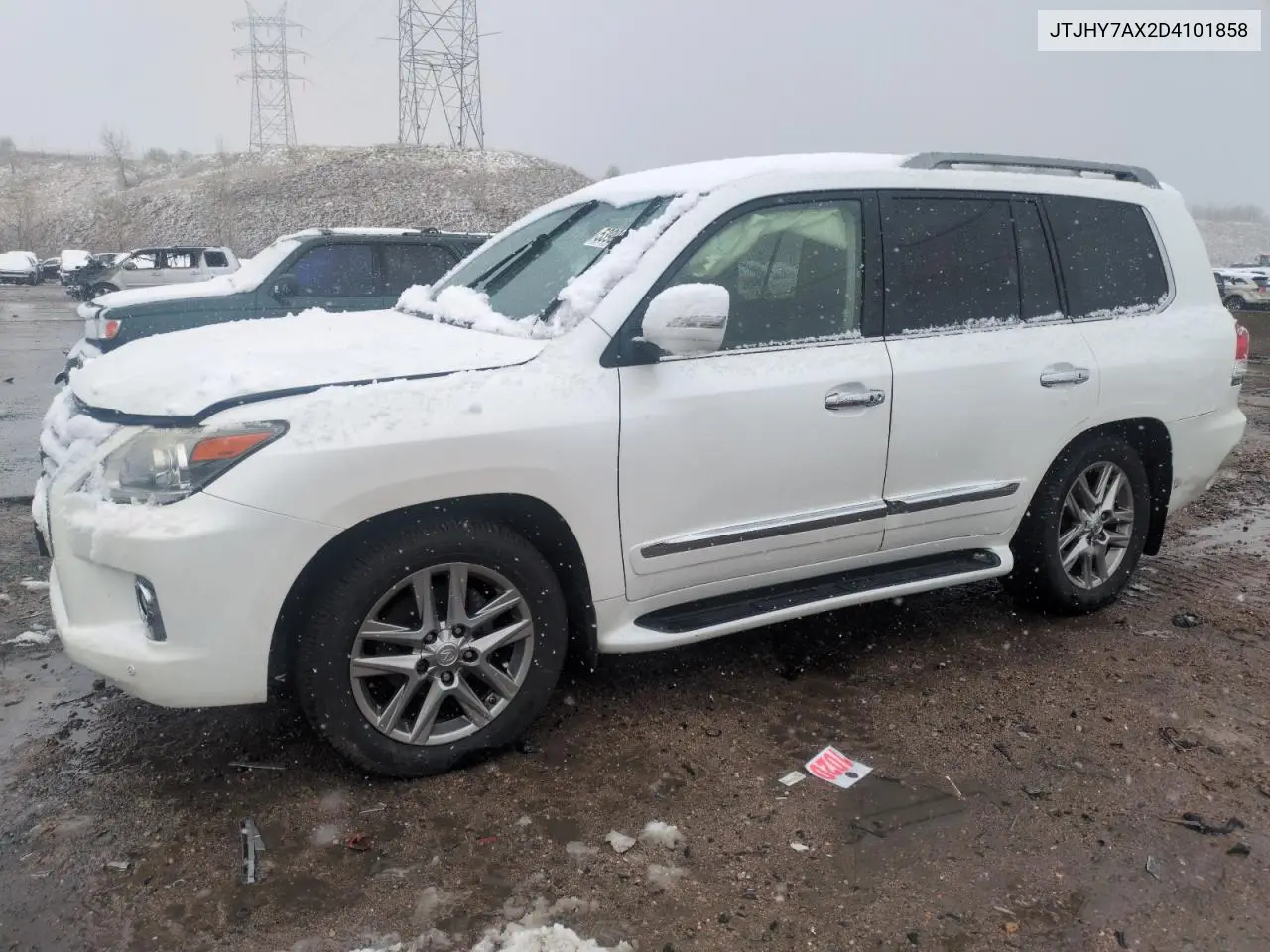 2013 Lexus Lx 570 VIN: JTJHY7AX2D4101858 Lot: 53908465