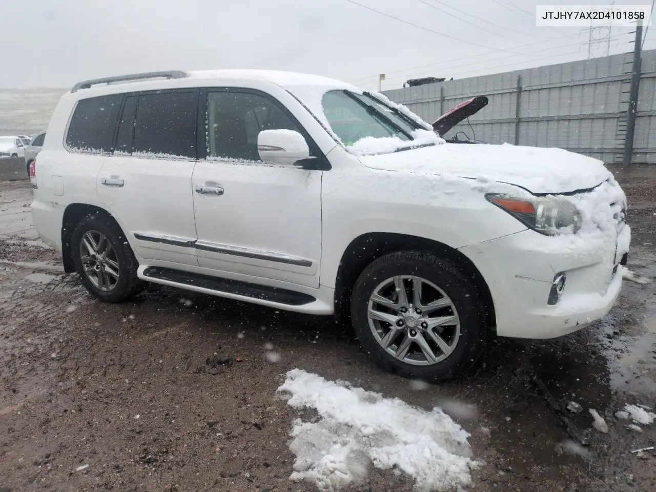 2013 Lexus Lx 570 VIN: JTJHY7AX2D4101858 Lot: 53908465