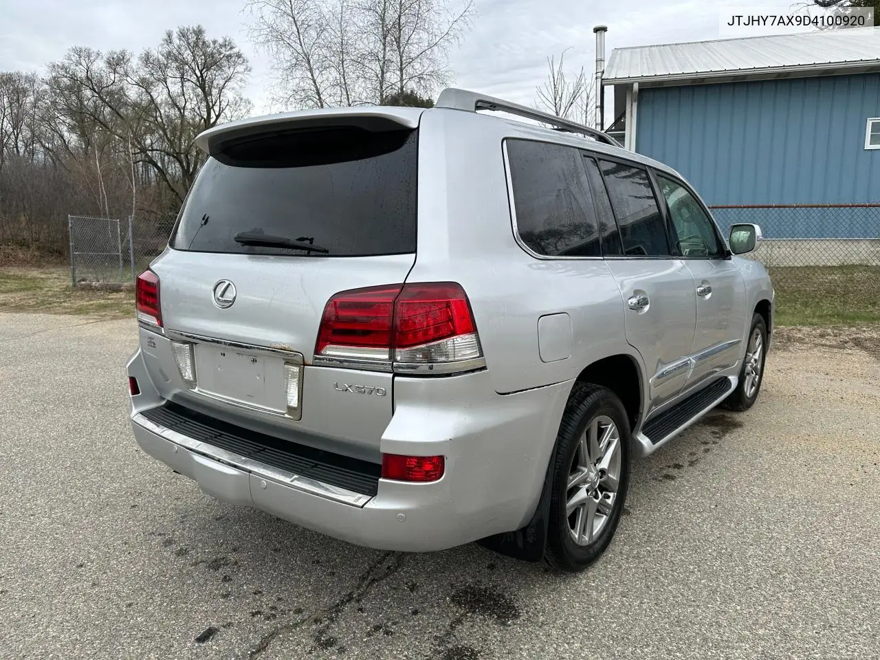 2013 Lexus Lx 570 VIN: JTJHY7AX9D4100920 Lot: 57066255
