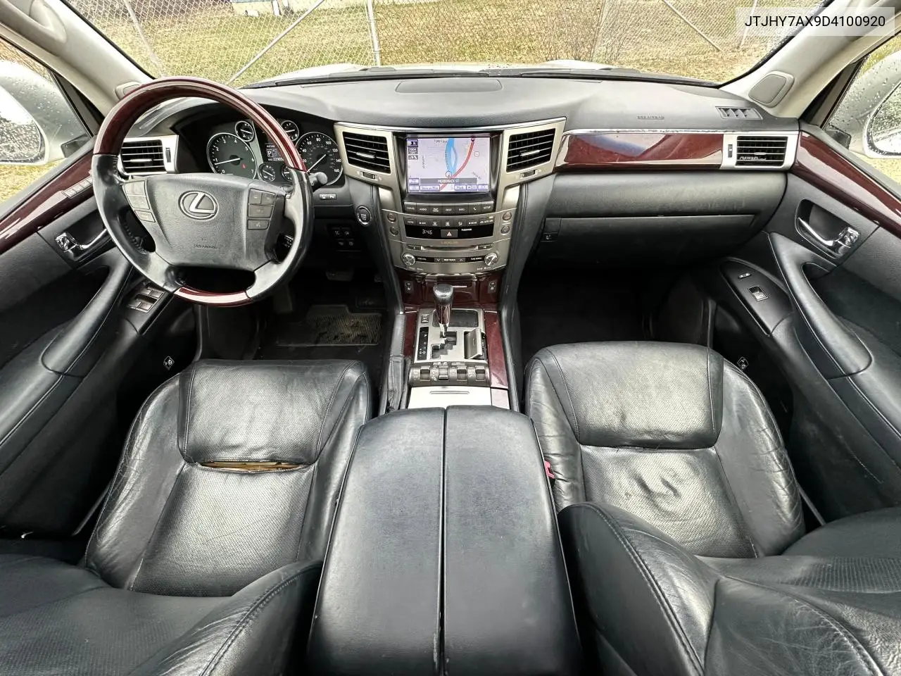 2013 Lexus Lx 570 VIN: JTJHY7AX9D4100920 Lot: 57066255