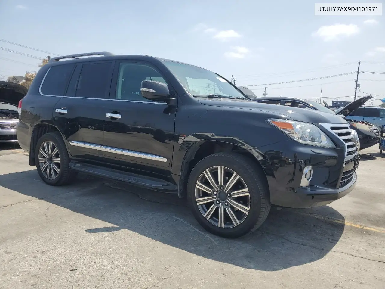 2013 Lexus Lx 570 VIN: JTJHY7AX9D4101971 Lot: 59770615