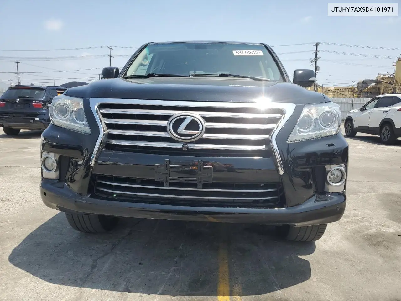 2013 Lexus Lx 570 VIN: JTJHY7AX9D4101971 Lot: 59770615