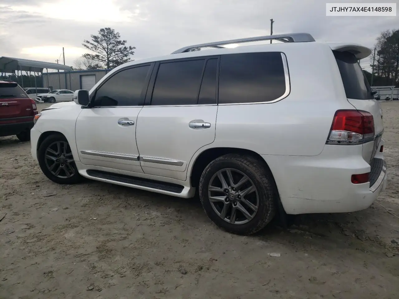 2014 Lexus Lx 570 VIN: JTJHY7AX4E4148598 Lot: 42428045