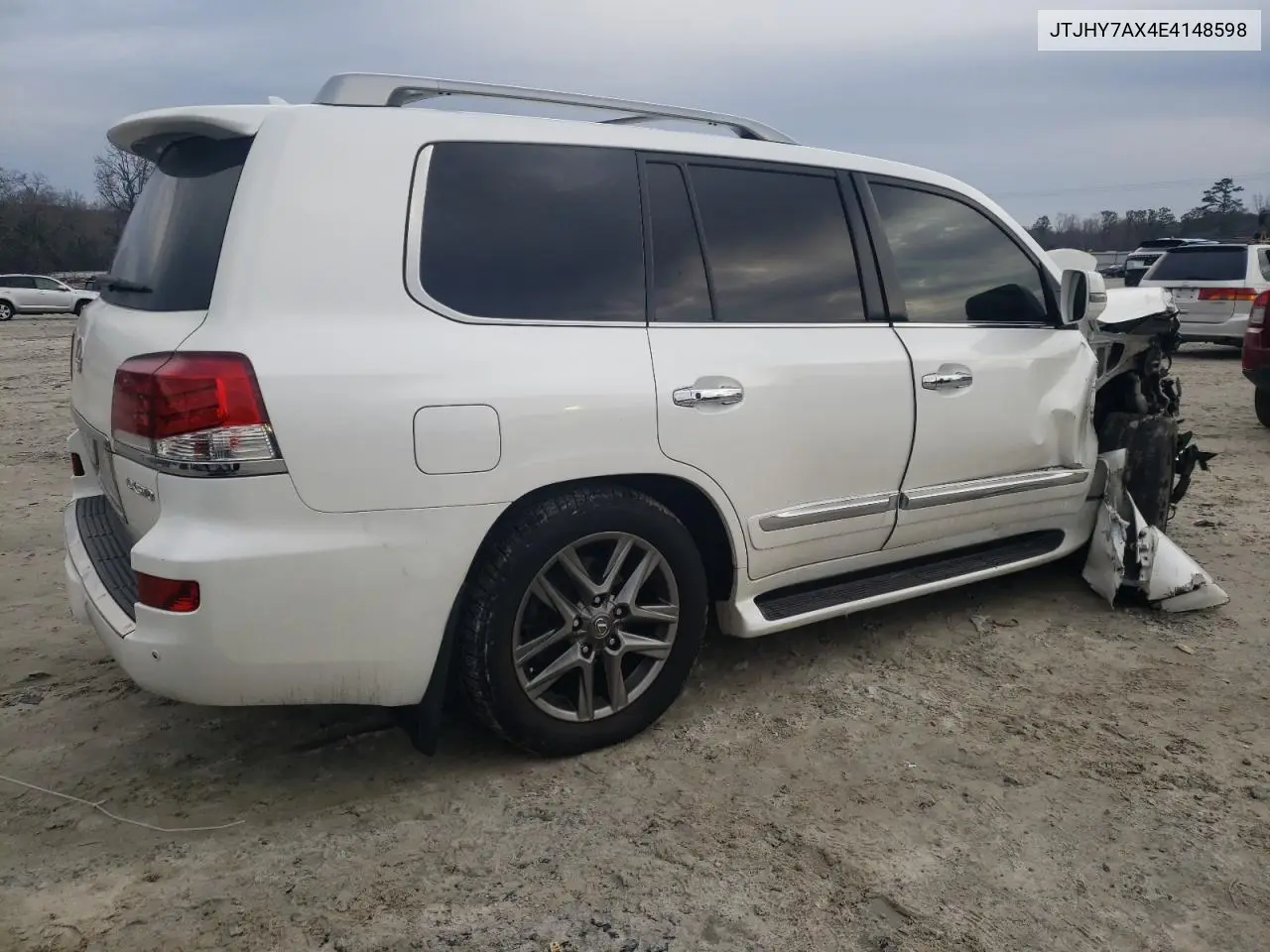 2014 Lexus Lx 570 VIN: JTJHY7AX4E4148598 Lot: 42428045