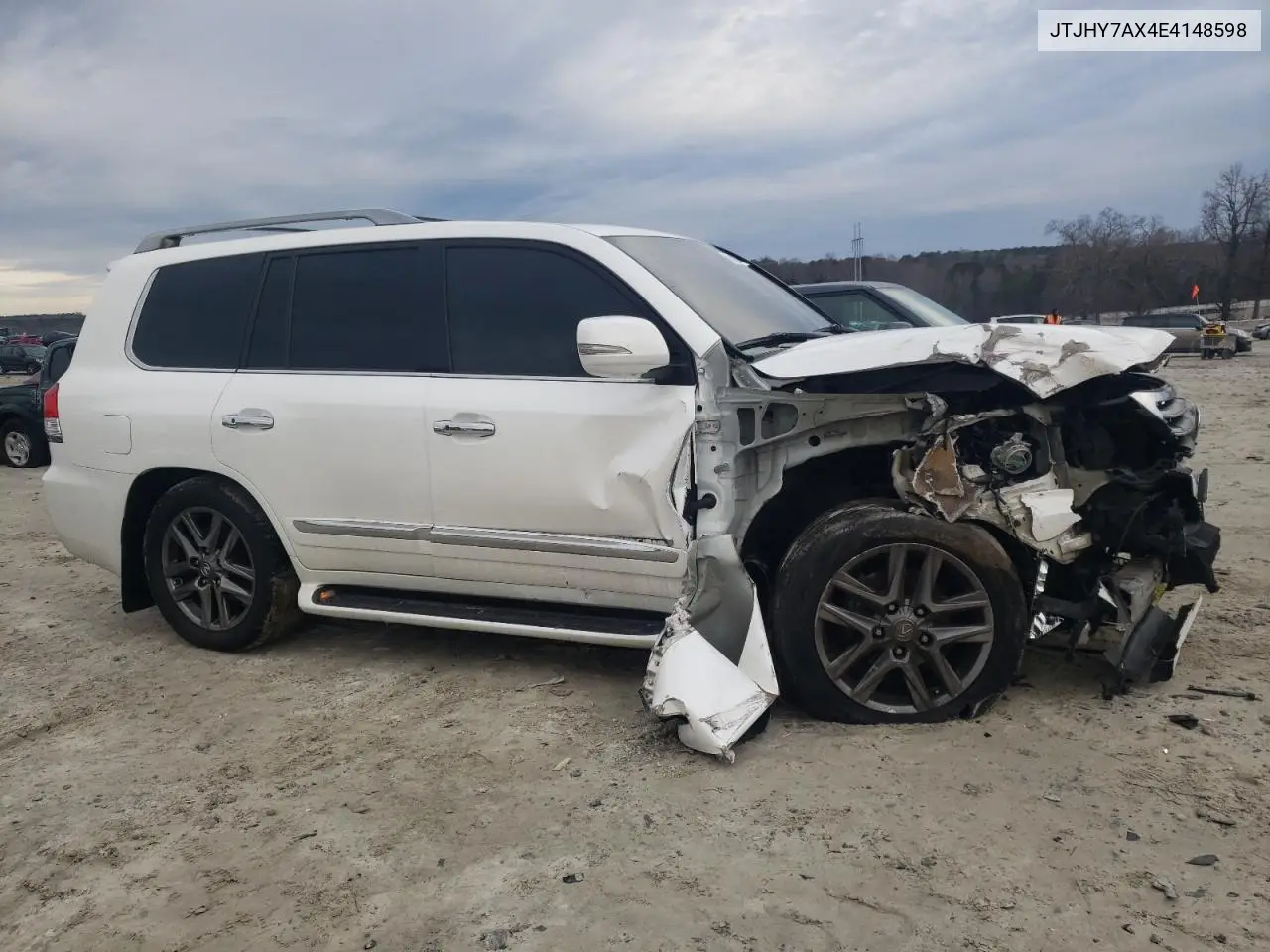 2014 Lexus Lx 570 VIN: JTJHY7AX4E4148598 Lot: 42428045