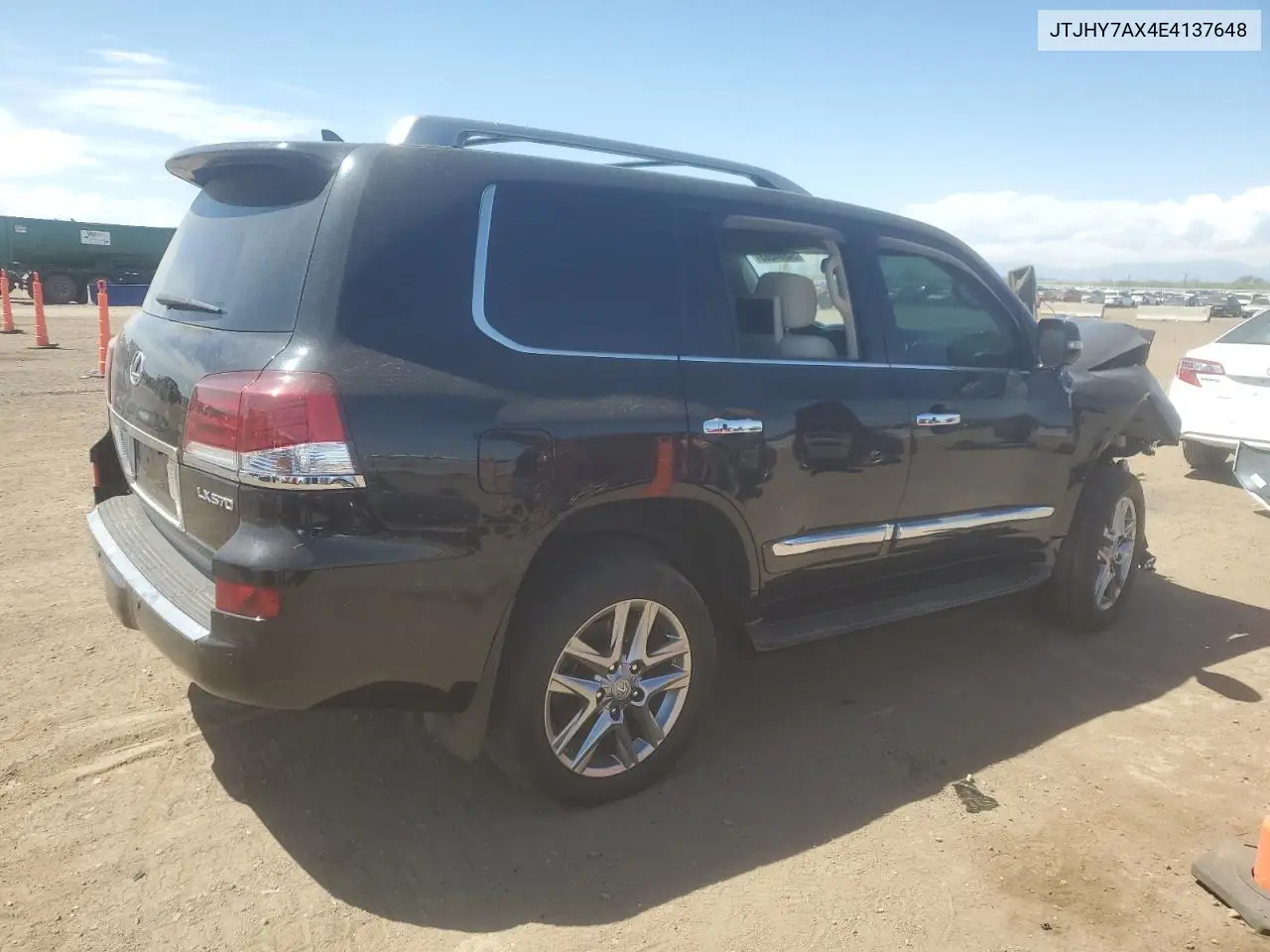 2014 Lexus Lx 570 VIN: JTJHY7AX4E4137648 Lot: 54964565