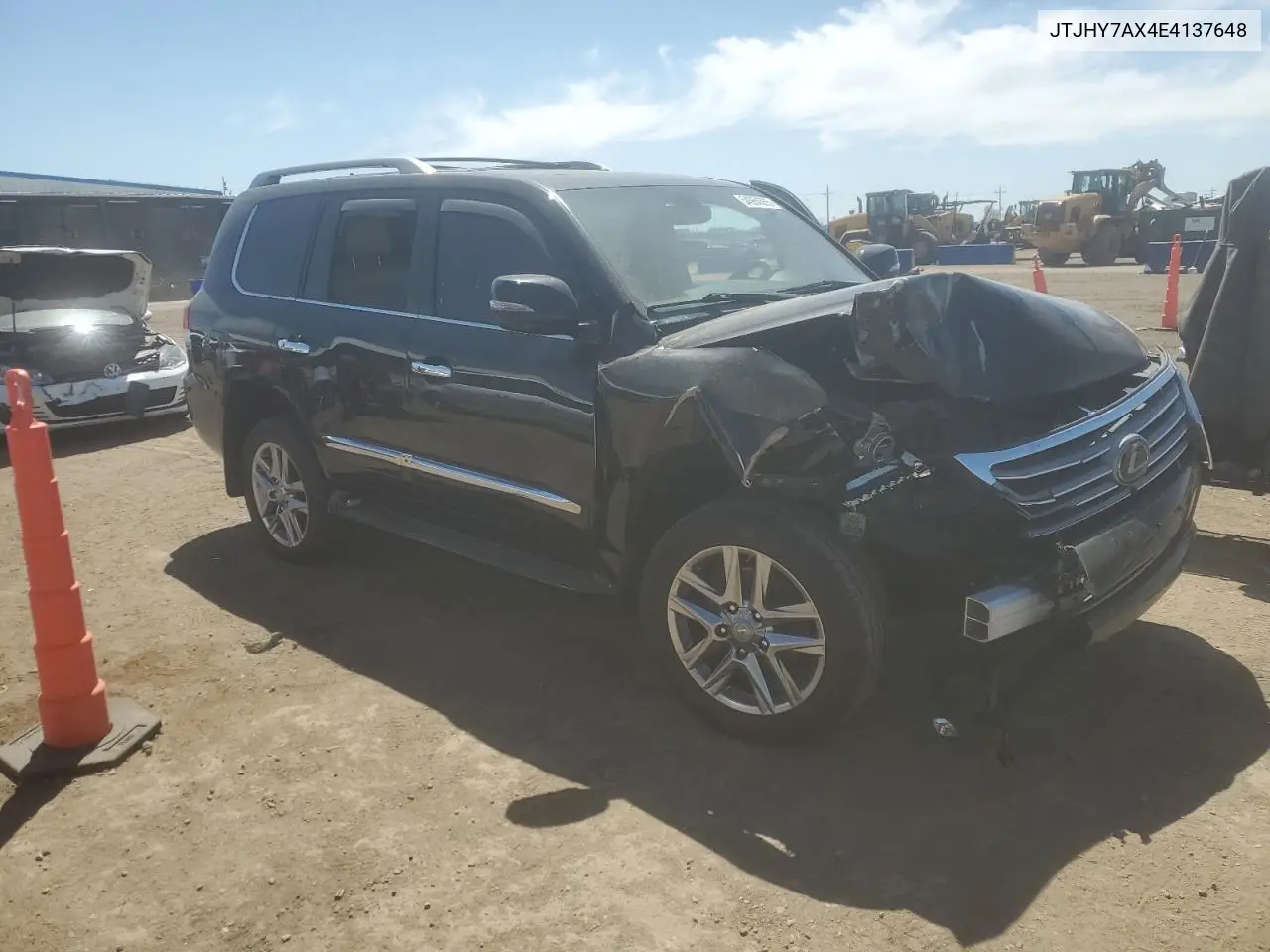 2014 Lexus Lx 570 VIN: JTJHY7AX4E4137648 Lot: 54964565