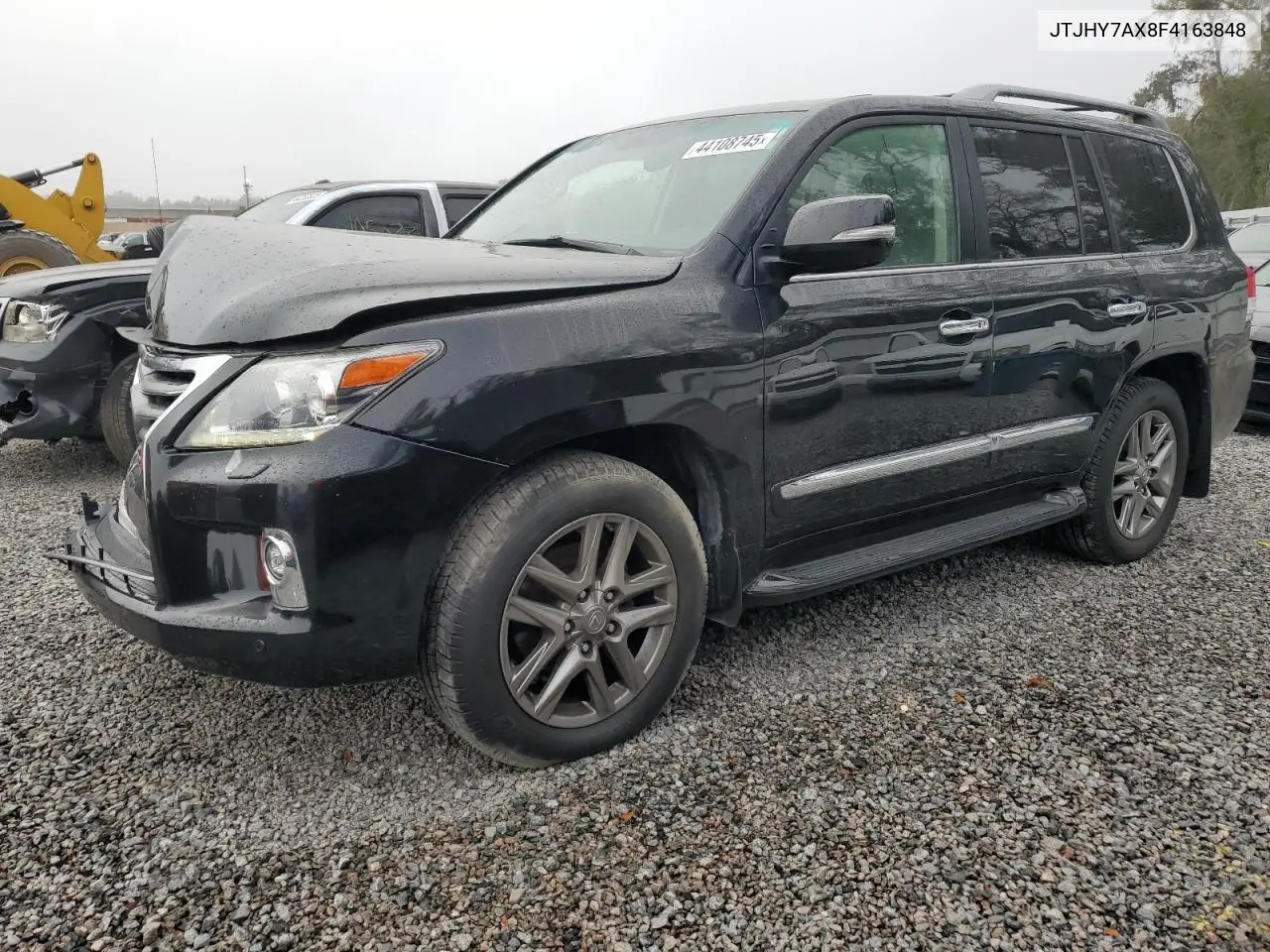 2015 Lexus Lx 570 VIN: JTJHY7AX8F4163848 Lot: 44108745