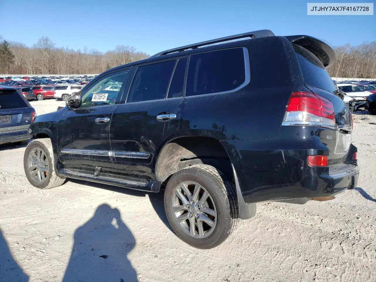 2015 Lexus Lx 570 VIN: JTJHY7AX7F4167728 Lot: 46735615