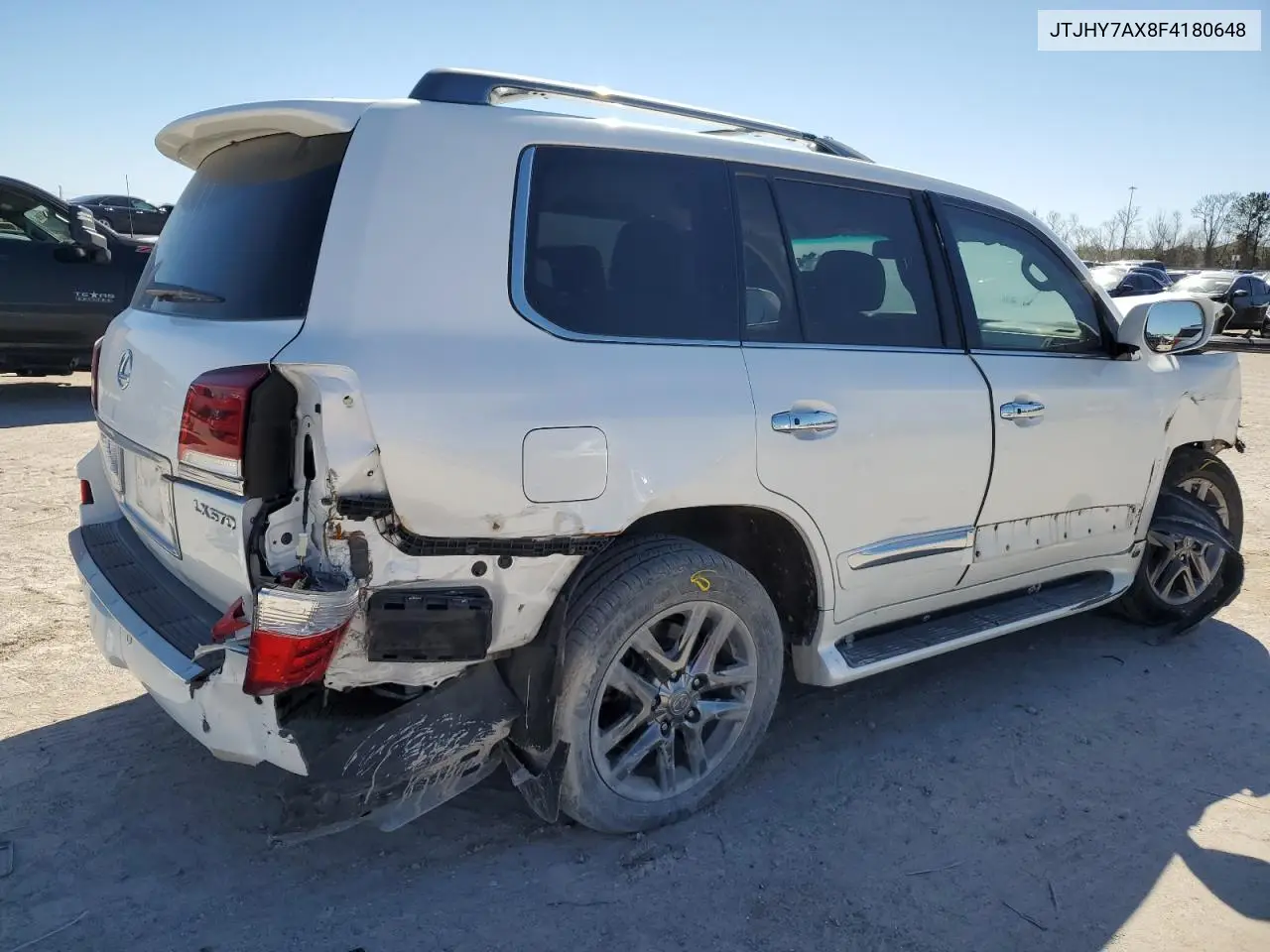 2015 Lexus Lx 570 VIN: JTJHY7AX8F4180648 Lot: 47002635