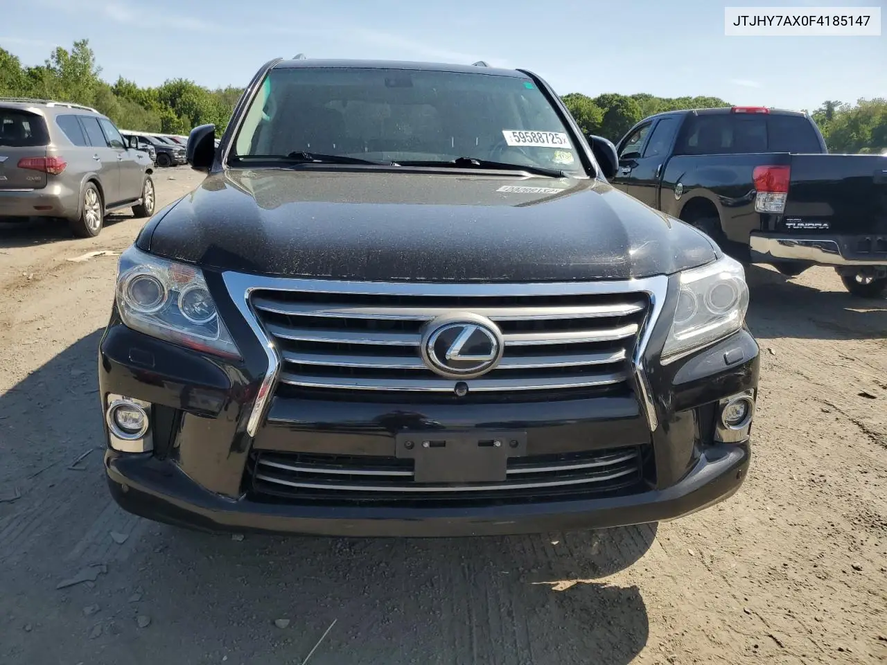 2015 Lexus Lx 570 VIN: JTJHY7AX0F4185147 Lot: 59588725
