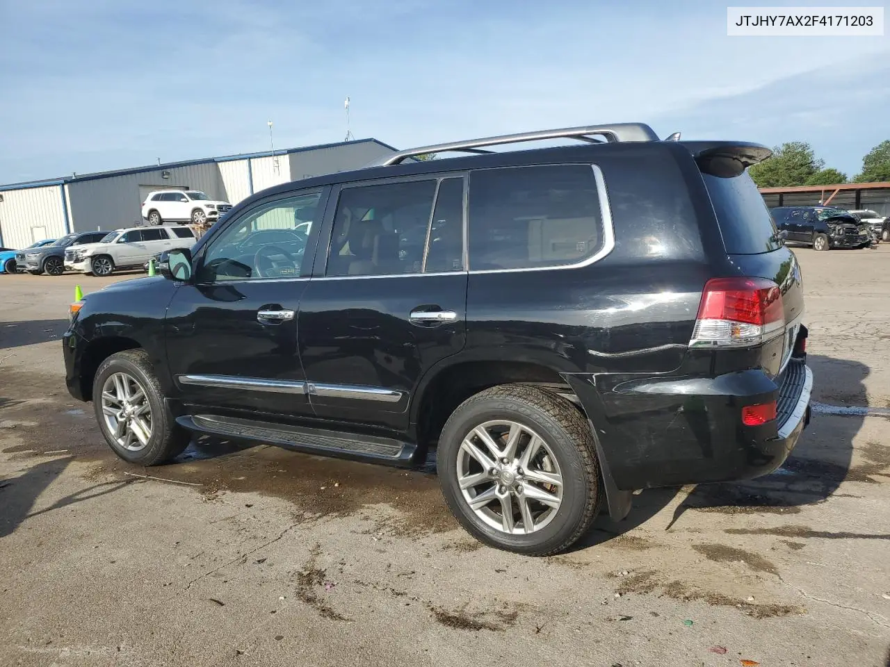 2015 Lexus Lx 570 VIN: JTJHY7AX2F4171203 Lot: 60094275