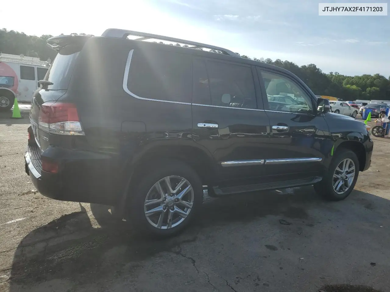 2015 Lexus Lx 570 VIN: JTJHY7AX2F4171203 Lot: 60094275