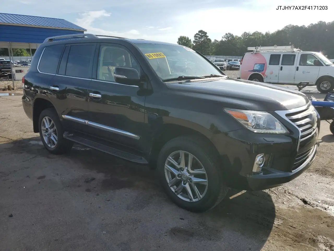 2015 Lexus Lx 570 VIN: JTJHY7AX2F4171203 Lot: 60094275
