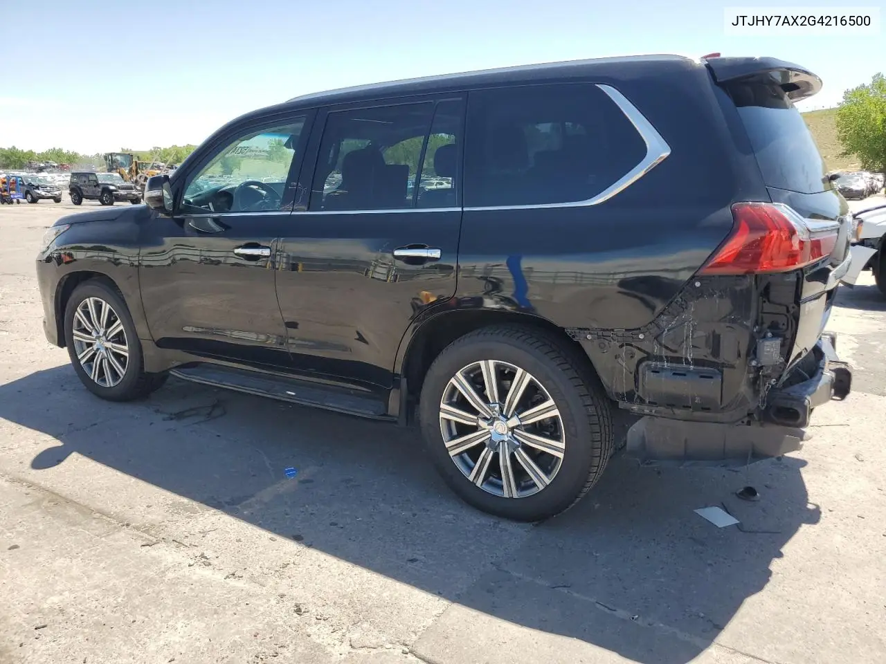 2016 Lexus Lx 570 VIN: JTJHY7AX2G4216500 Lot: 52747765