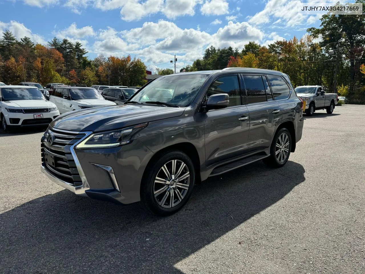 2016 Lexus Lx 570 VIN: JTJHY7AX3G4217669 Lot: 76713334