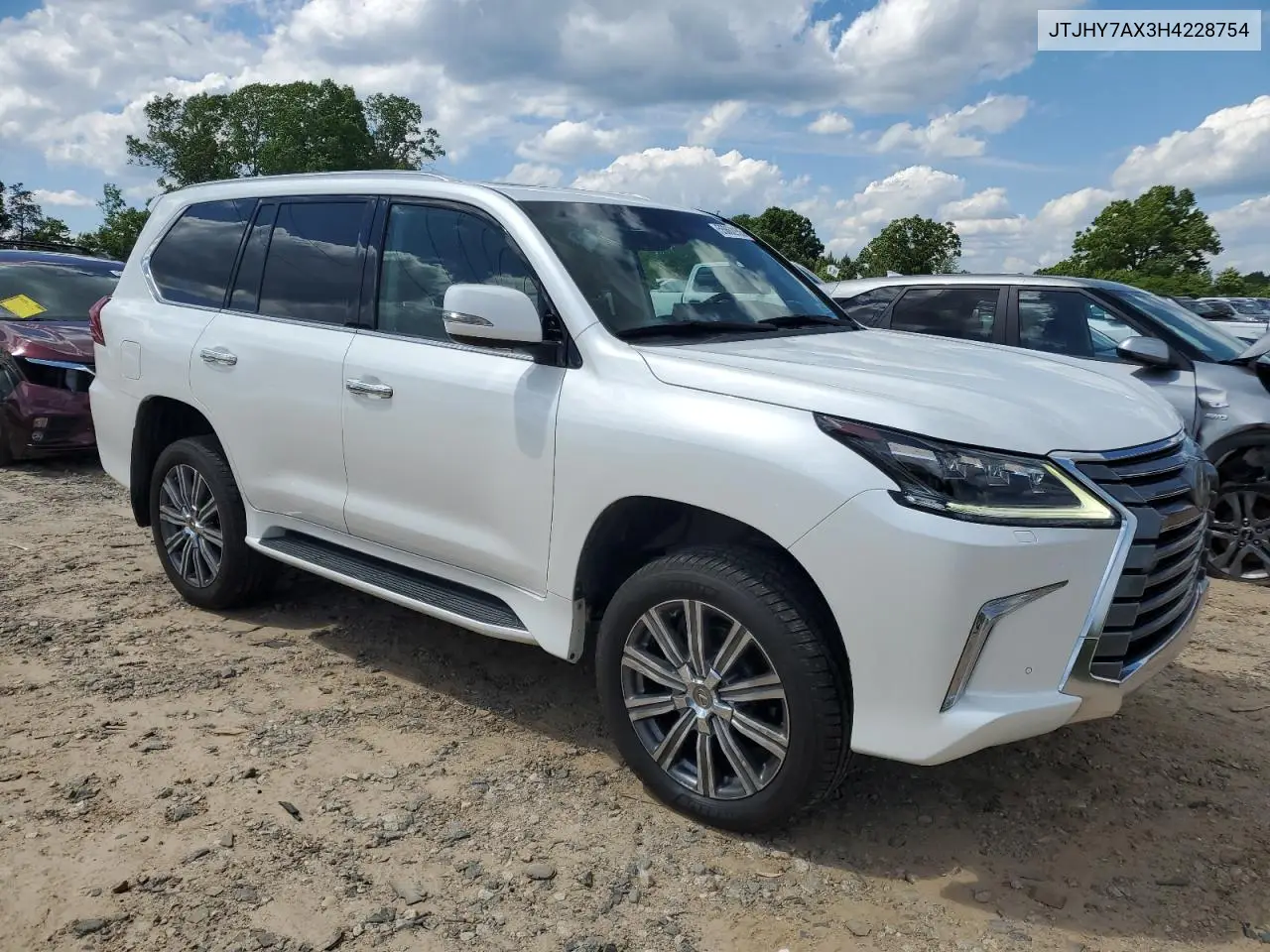 2017 Lexus Lx 570 VIN: JTJHY7AX3H4228754 Lot: 55662935