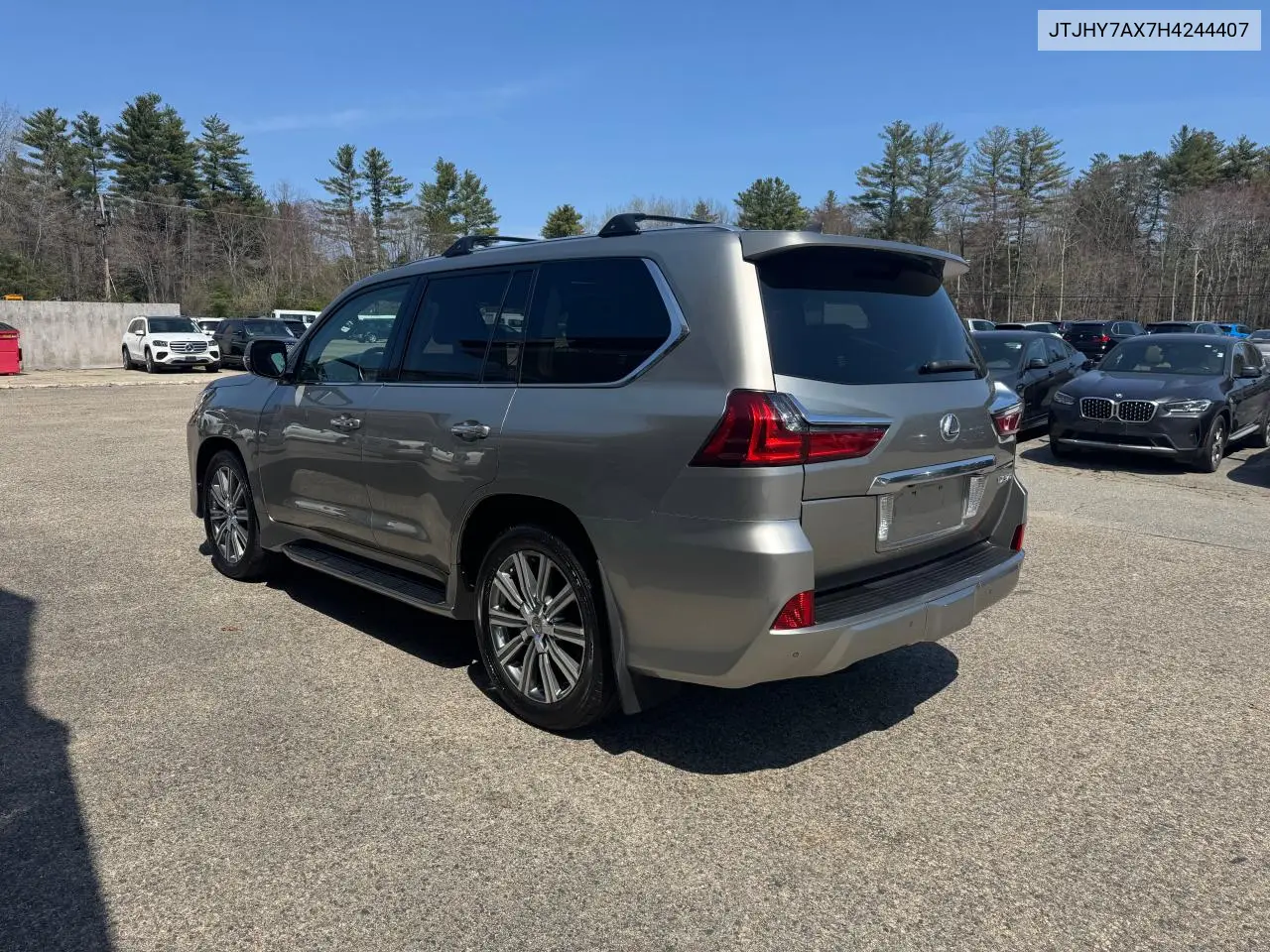 2017 Lexus Lx 570 VIN: JTJHY7AX7H4244407 Lot: 56943755
