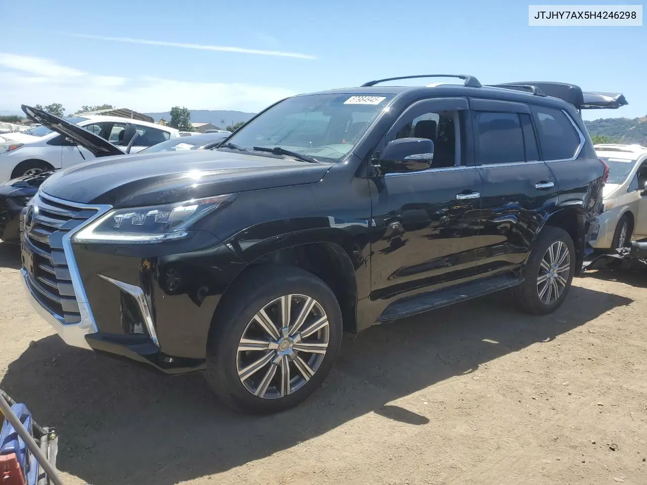 2017 Lexus Lx 570 VIN: JTJHY7AX5H4246298 Lot: 57984945