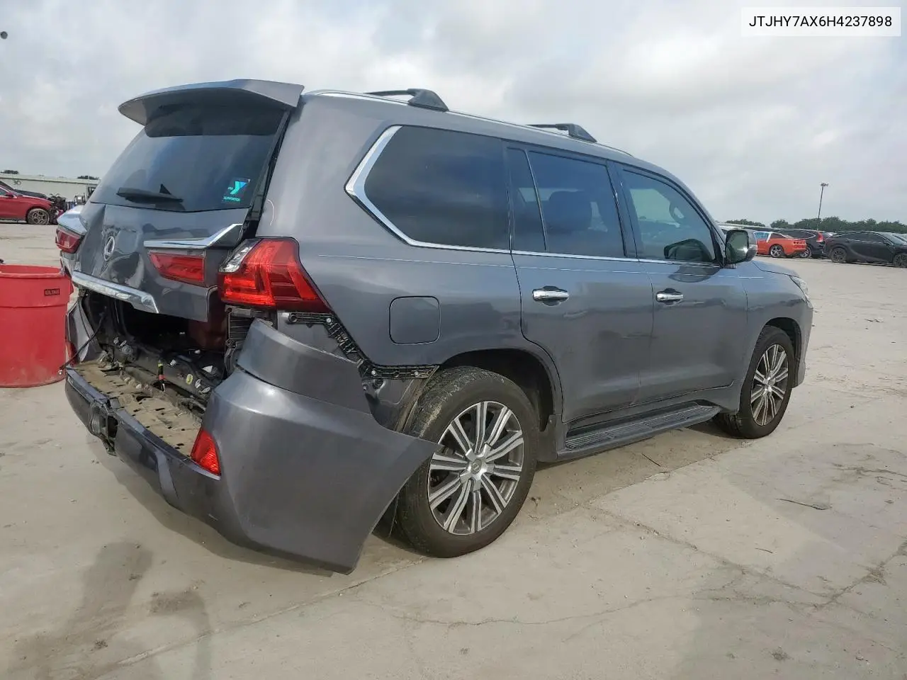 2017 Lexus Lx 570 VIN: JTJHY7AX6H4237898 Lot: 61805495