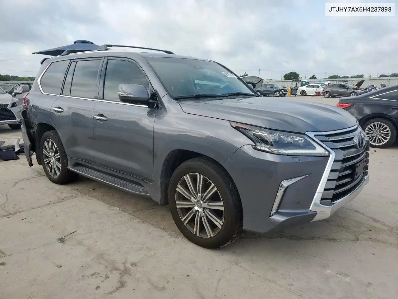 2017 Lexus Lx 570 VIN: JTJHY7AX6H4237898 Lot: 61805495