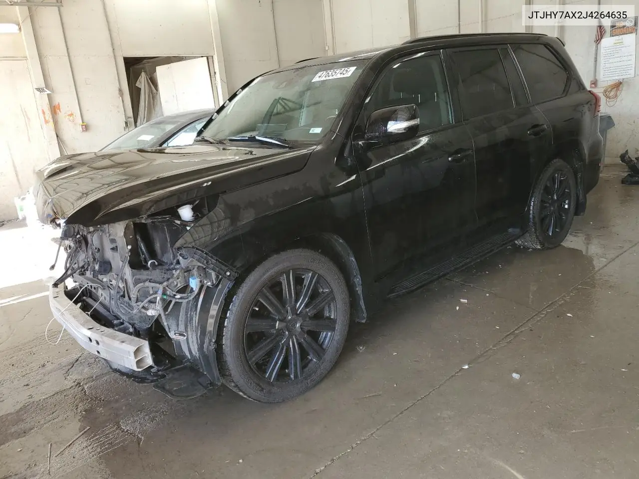 2018 Lexus Lx 570 VIN: JTJHY7AX2J4264635 Lot: 47635745