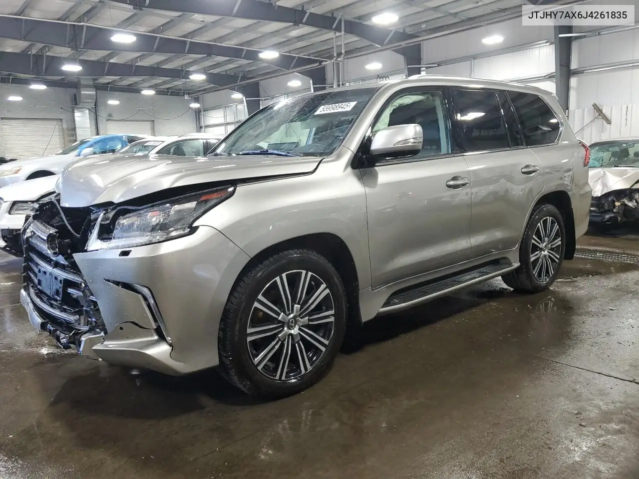 2018 Lexus Lx 570 VIN: JTJHY7AX6J4261835 Lot: 55998945