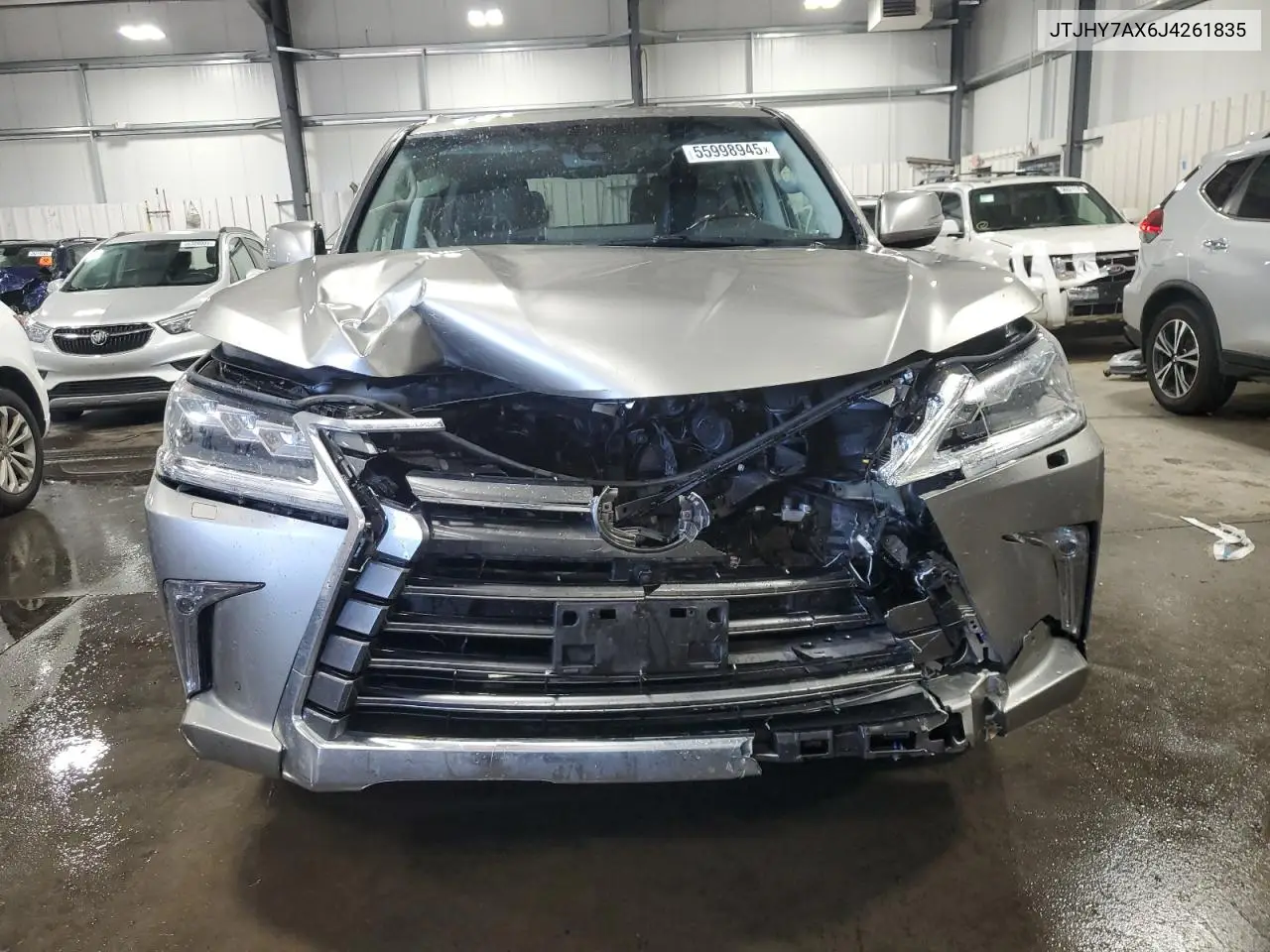 2018 Lexus Lx 570 VIN: JTJHY7AX6J4261835 Lot: 55998945
