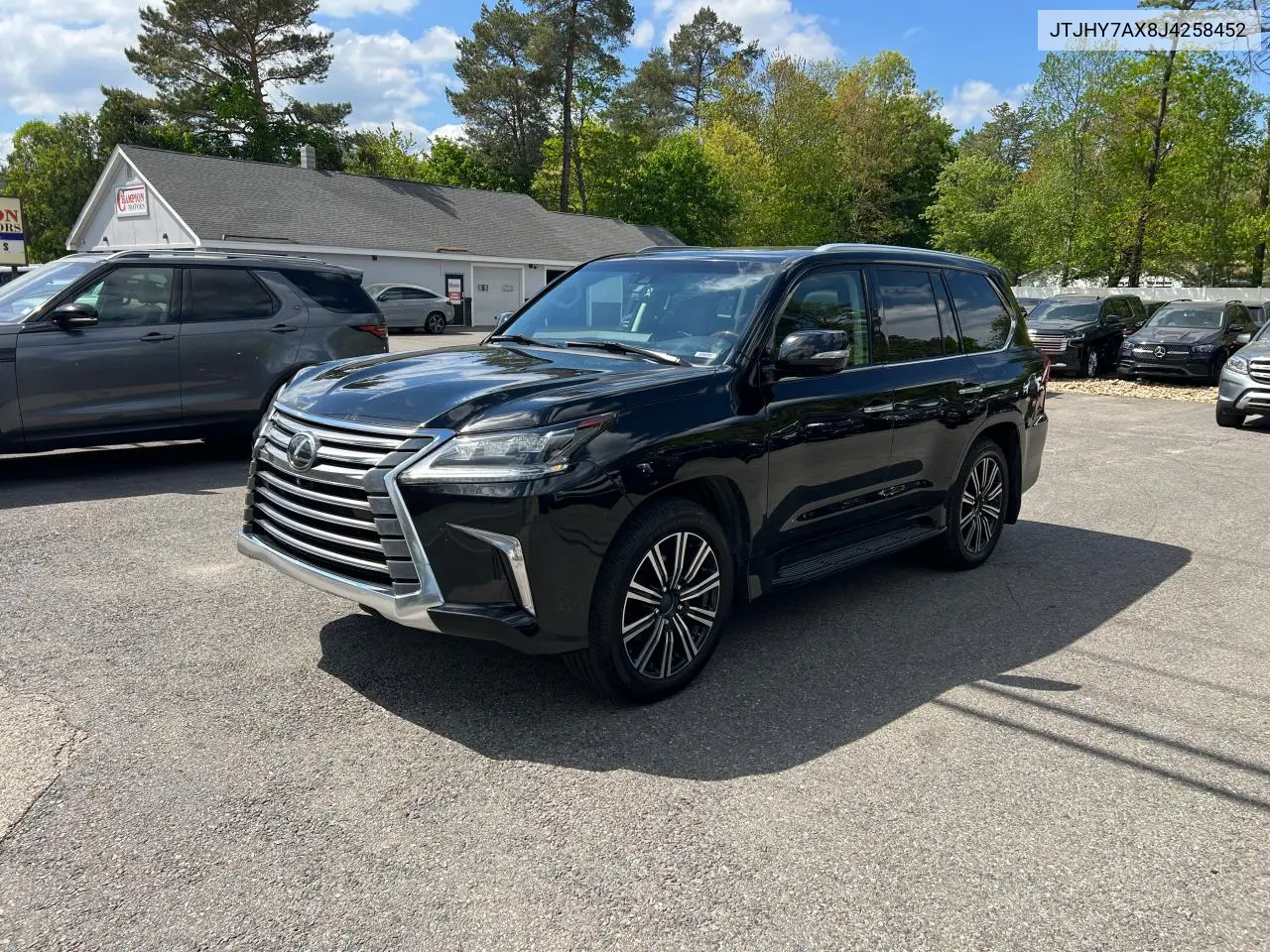 2018 Lexus Lx 570 VIN: JTJHY7AX8J4258452 Lot: 57357365