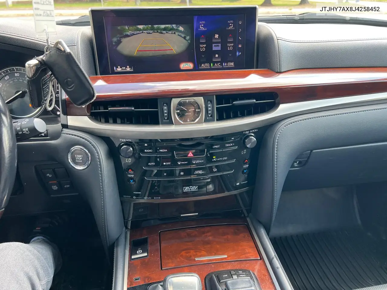 2018 Lexus Lx 570 VIN: JTJHY7AX8J4258452 Lot: 57357365