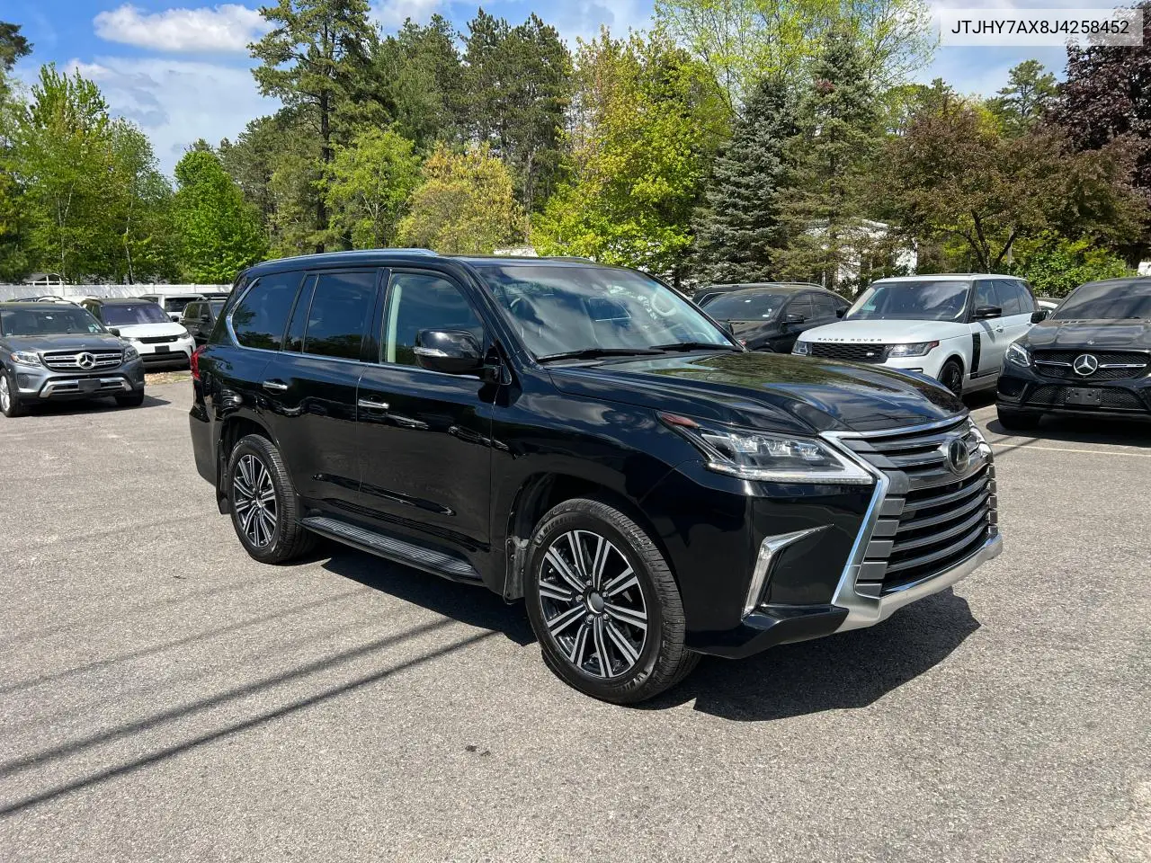 2018 Lexus Lx 570 VIN: JTJHY7AX8J4258452 Lot: 57357365
