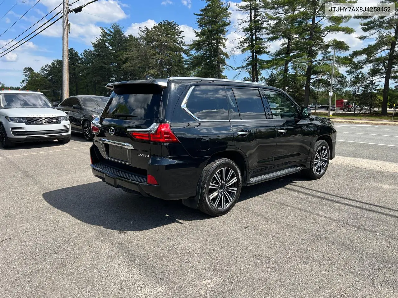 2018 Lexus Lx 570 VIN: JTJHY7AX8J4258452 Lot: 57357365