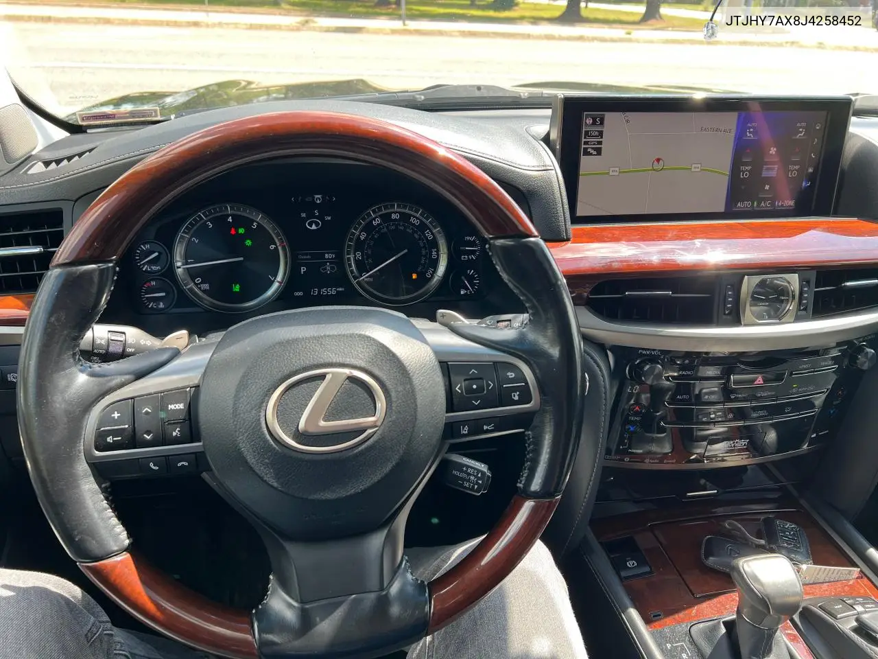 2018 Lexus Lx 570 VIN: JTJHY7AX8J4258452 Lot: 57357365