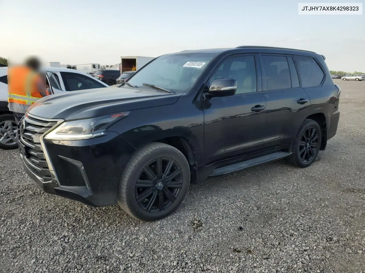 2019 Lexus Lx 570 VIN: JTJHY7AX8K4298323 Lot: 53555165