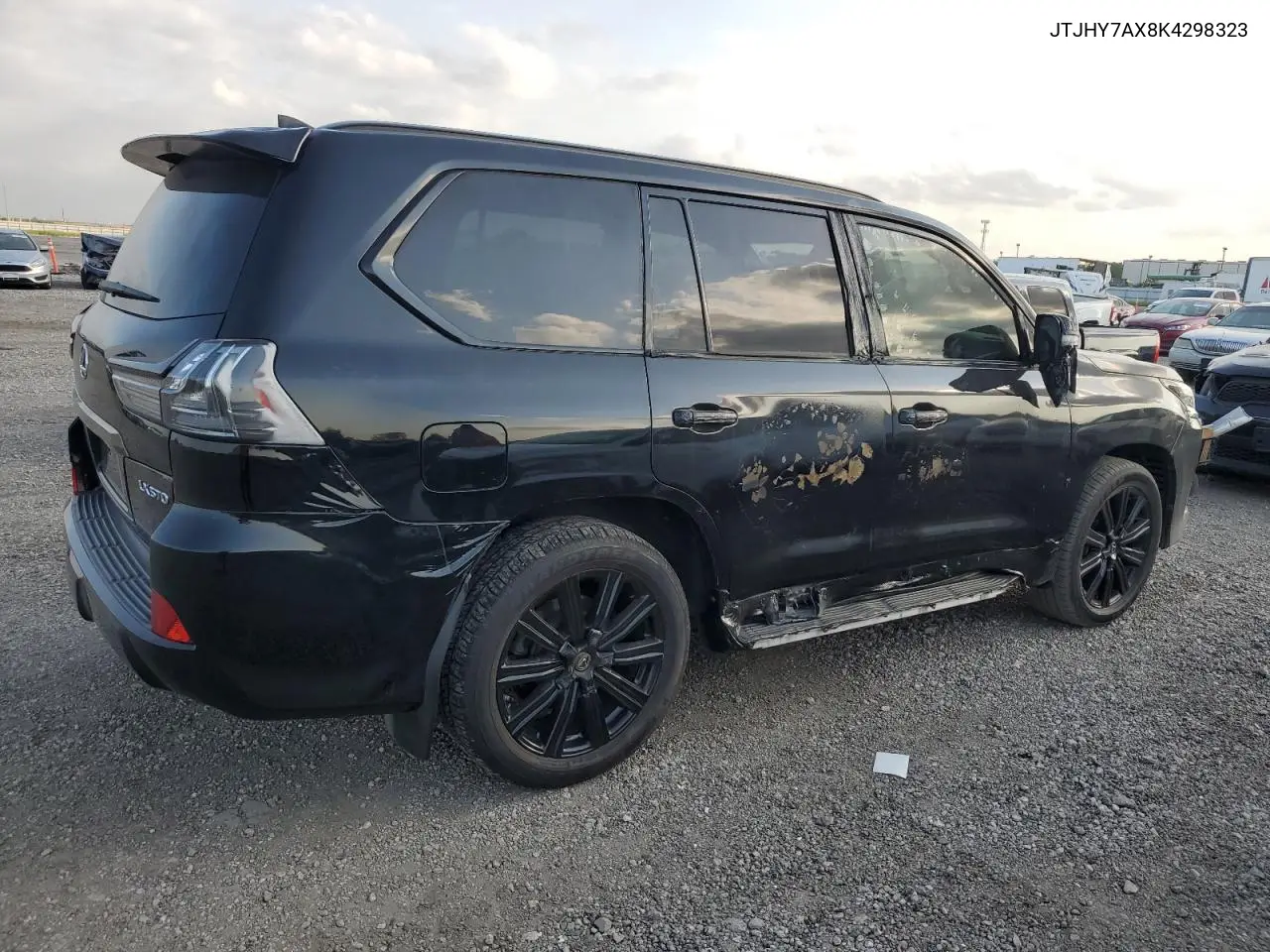 2019 Lexus Lx 570 VIN: JTJHY7AX8K4298323 Lot: 53555165